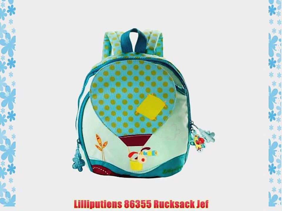 Lilliputiens 86355 Rucksack Jef