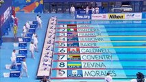 Séries 200m dos F - ChM 2015 natation