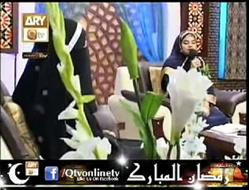 Gunhaon ki aadat chura mere mola by Hooria faheem new naat  2015