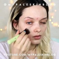 Tutorial from bed head to breathtaking this is a full coverage acne makeup by makegirlz