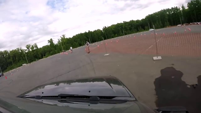 Drif Car Driver hit spectator during drifting show in Russia