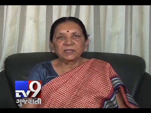 CM Anandiben Patel appeals people to maintain peace, harmony across Gujarat - Tv9
