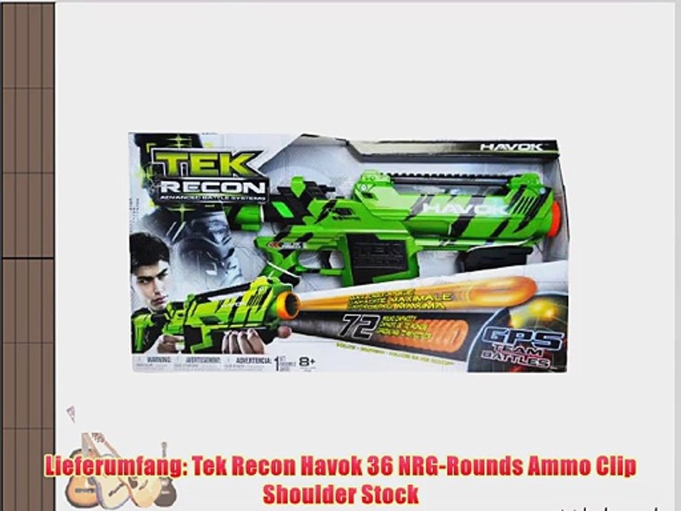 Tek Recon Havok - Double Action mit 72 Schuss Magazin und Schulterst?tze neu