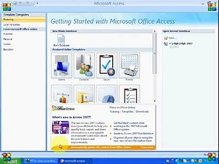 Lecture 1 MS Access 2007 _Part1_ Urdu Tutorial...