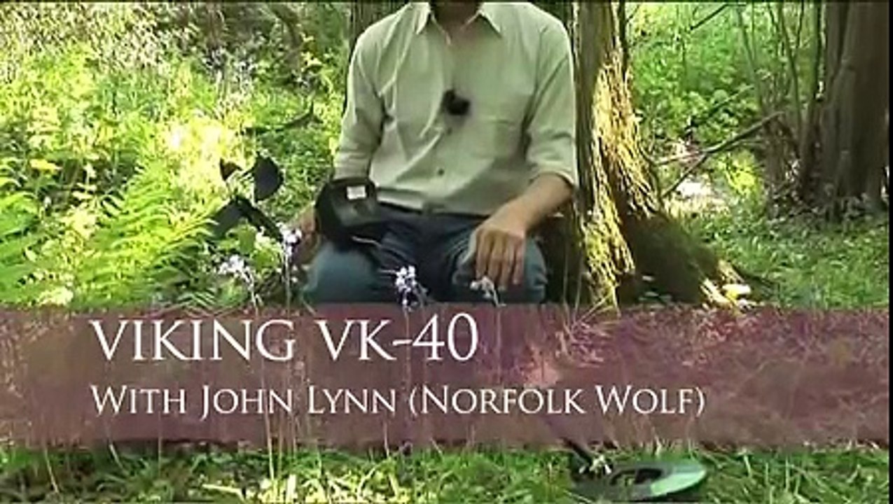 Viking VK40 from Regton metal detector with Norfolk Wolf.