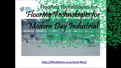 Flooring Technologies for Modern Day Industrial