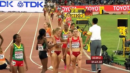 Women's 10,000m Final When Premature Celebration Goes Wrong