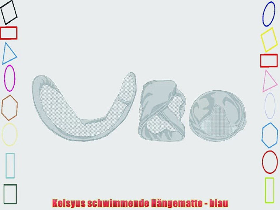 Kelsyus schwimmende H?ngematte - blau