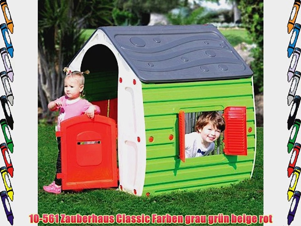 10-561 Zauberhaus Classic Farben grau gr?n beige rot