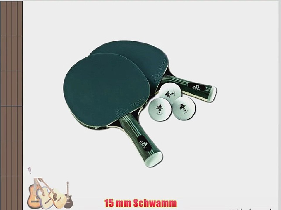 adidas Schl?ger-Set Set Team AGF 10405 black/grey/darkgrey 26 x 15 x 12 cm