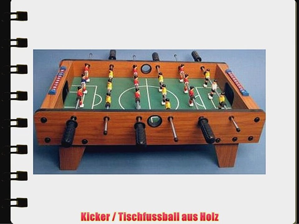 Kicker / Tischfussball aus Holz