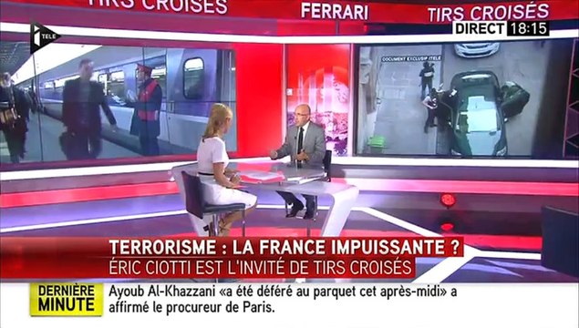 Eric Ciotti était l'invité de Tirs Croisés sur iTélé