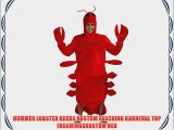 HUMMER LOBSTER KREBS KOST?M FASCHING KARNEVAL TOP FASCHINGSKOST?M NEU