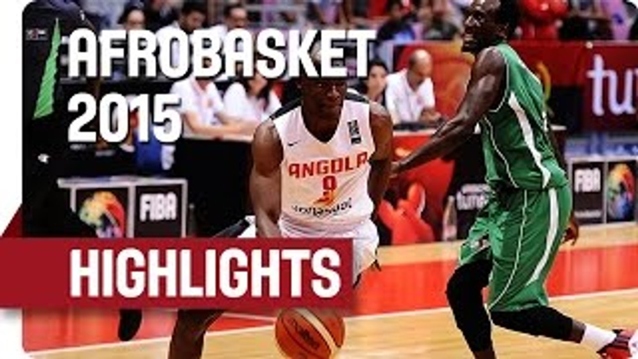 Angola v CAF - Game Highlights - Round of 16 - AfroBasket 2015