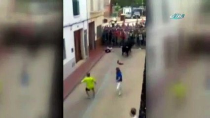 Boğanın boynuz darbeleri öldürdü