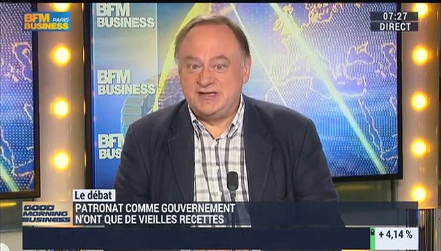 Jean-Marc Daniel: Le patronat est hostile au gouvernement, surtout lorsqu'il est de gauche - 26/08