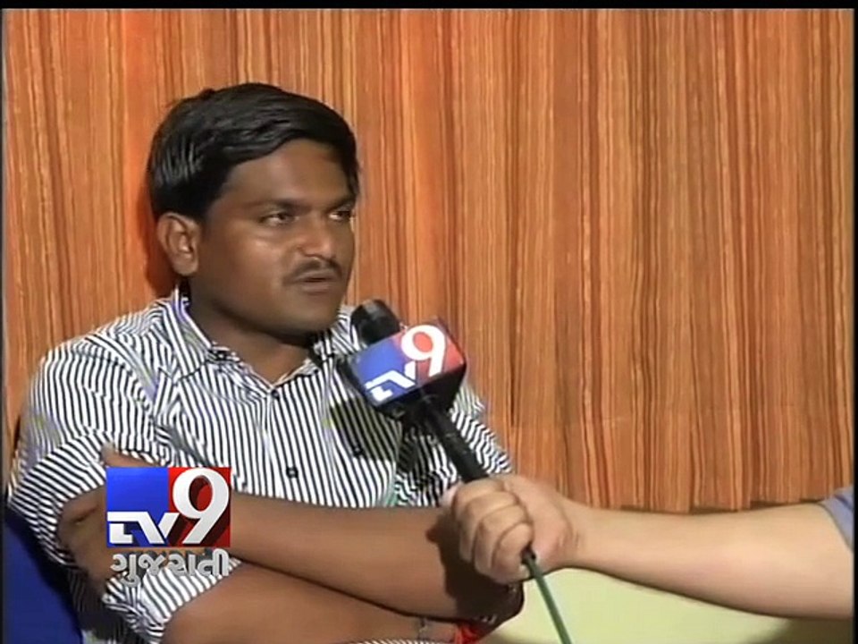 Our Movement is Non-Violent, Will Intensify,' says Hardik Patel to Tv9 Gujarati