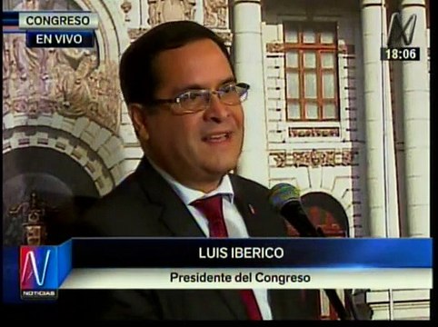 Luis Iberico responde a Ollanta Humala: Investigaciones en el Congreso no son redundantes