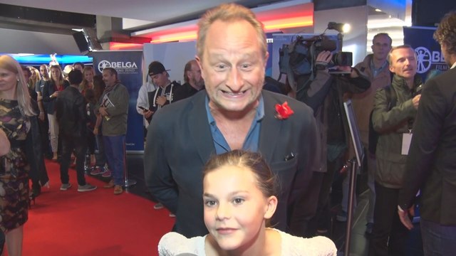 Benoît Poelvoorde à Bruxelles pour l'avant-première du Tout Nouveau Testament