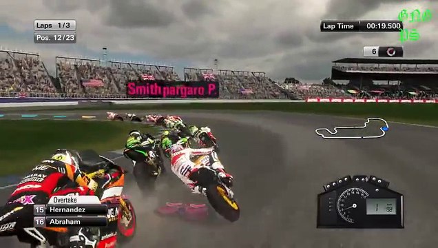 MotoGP™14 Playstation 4 - GamePlay pedrosa Indianapolis #GameNetworkPS