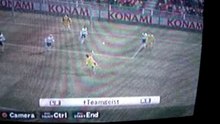 Golazo de chilena Marcos Senna (WE 10)