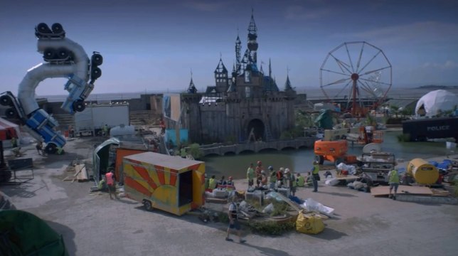 Dismaland, le parc d'attractions pas comme les autres de Banksy