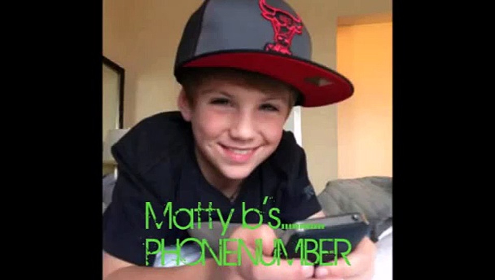 Matty B S Phone Number Video Dailymotion