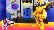 Imaginext Goldar & Rita Repulsa Battle Mighty Morphin Power Rangers Batman Batbot