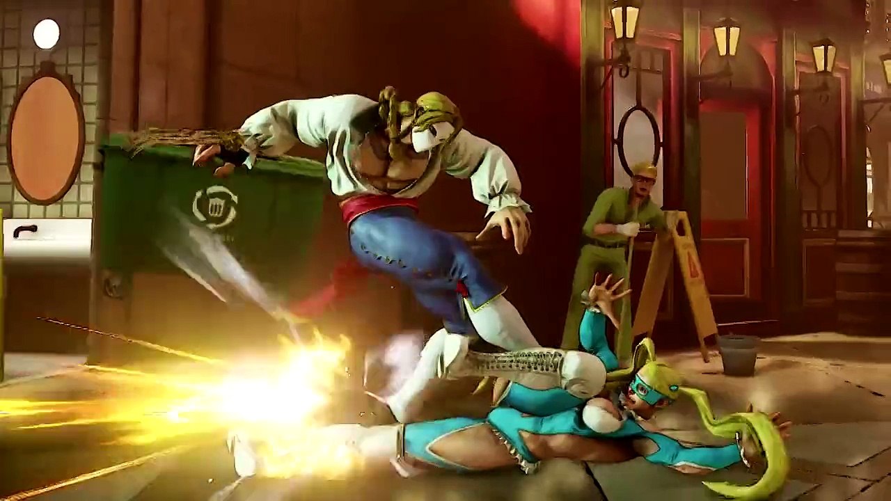 Street Fighter V - R.Mika Trailer