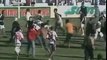 Football fight in Uruguay Danubio - Nacional
