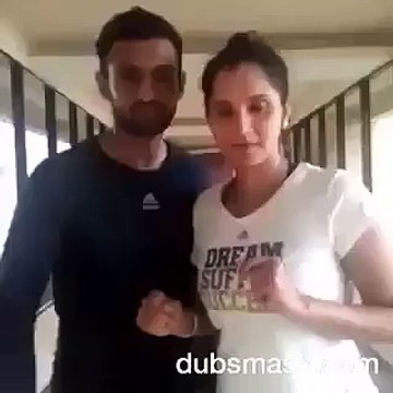 Abhi Tuo Party Shuru Hui hain ( Shoaib & Sania with Irfan,Babar,Mukhtar ) #Dubsmash