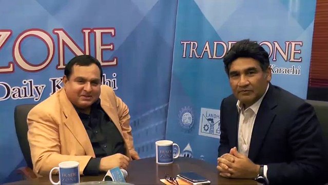A.K. Memon hosting forum Dr. Rashid Hashmi - Prominent Businessman, CEO Hashmi Surma discussing at Trade Zone Forum.