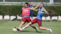 FC Barcelona training session: Wednesday training with Málaga in mind