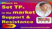 10 - Where to set the Take Profit in  the Market in Support and Resistance area, Forex Course in Urdu Hindi