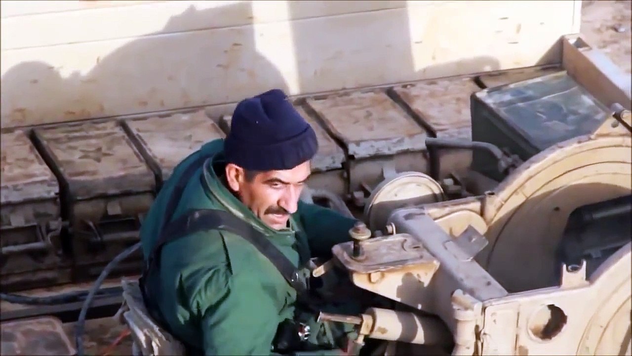 Bombing ISIS with A-10 Warthog  and Peshmerga Assault in Iraq War - Guerra a ISI