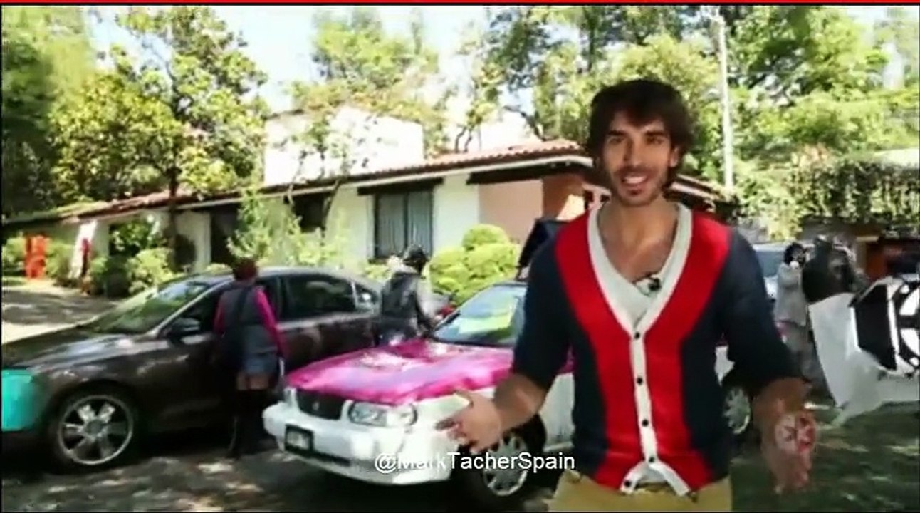 Mark Tacher, detrás de cámaras Nacho atropella a Roberto