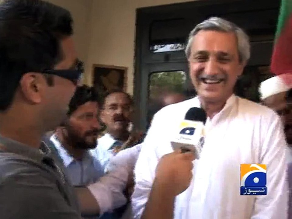 Jehangir Tareen speaks to Geo - Geo Reports - 26 Aug 2015