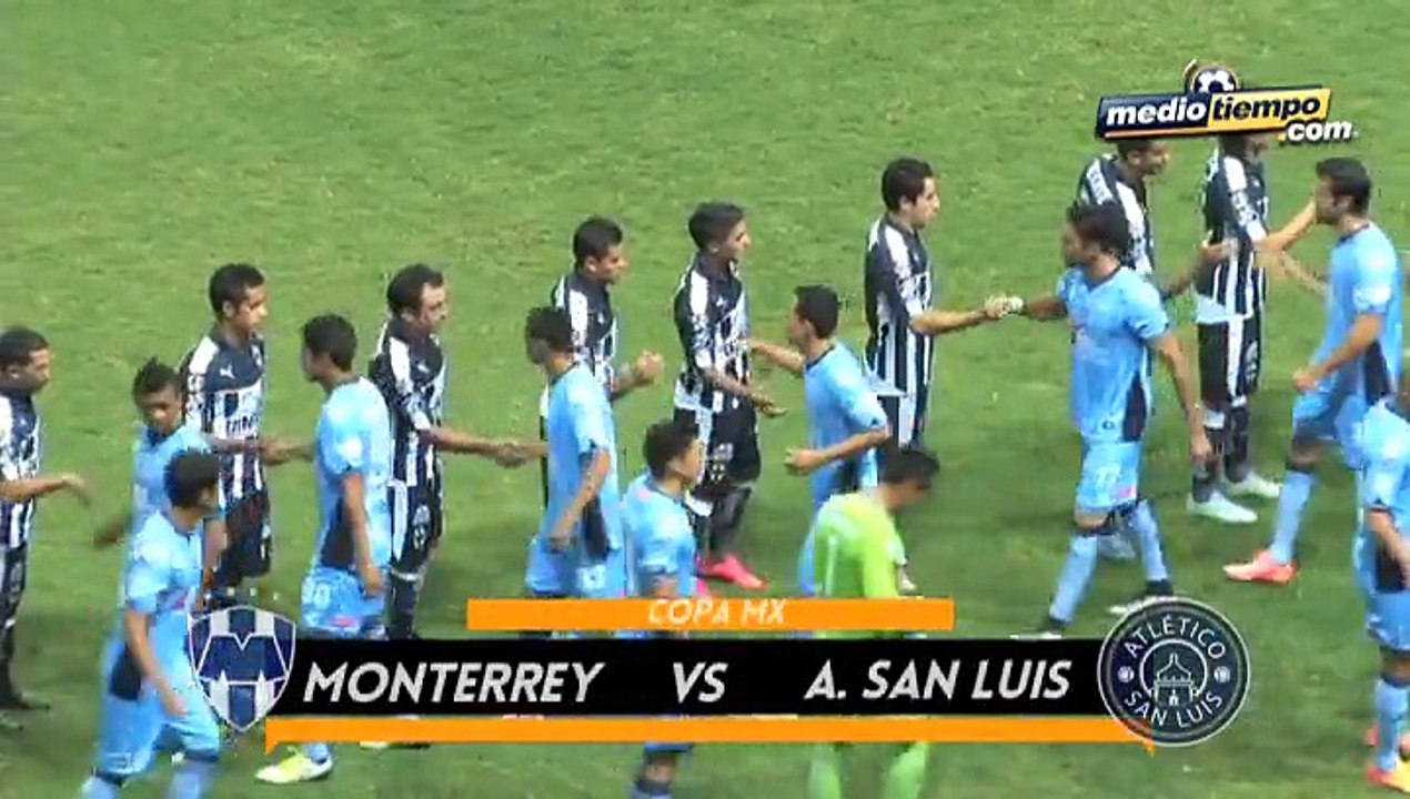 Los Goles del: Monterrey vs Atletico San Luis (1-1)