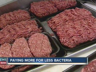 Paying more for less bacteria in ground beef