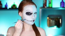 Nightmare Before Christmas Jack and Sally Makeup Tutorial