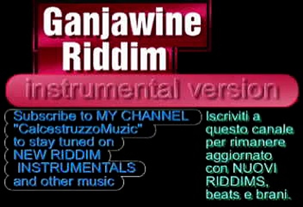 Ganjawine Riddim Instrumental