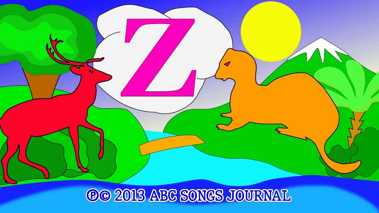Alphabet song Nursery Rhymes Kids Cartoon 26 of ABC Songs for Children Collection 3, Letter Z