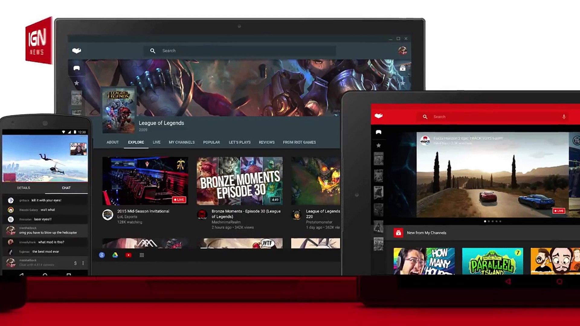 YouTube gaming website Latest news