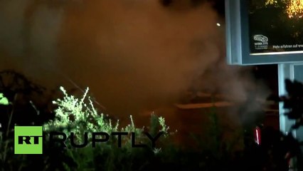 GERMANIA IN FIAMME CONTRO L’INVASIONE CLANDESTINA