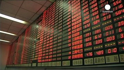 La bolsa china continúa en rojo, pese a la bajada de los tipos de interés