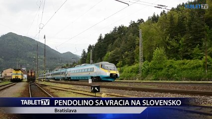PENDOLINO SA VRACIA NA SLOVENSKO