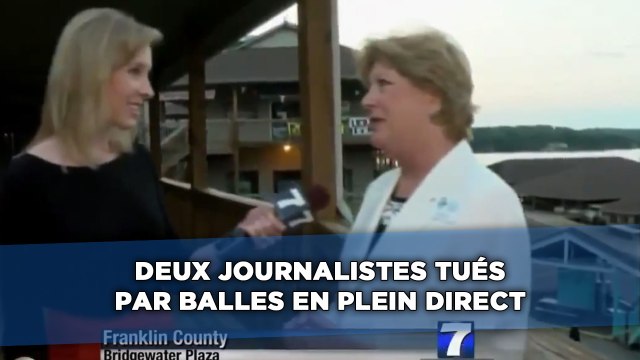 Deux journalistes tués par balles en plein direct