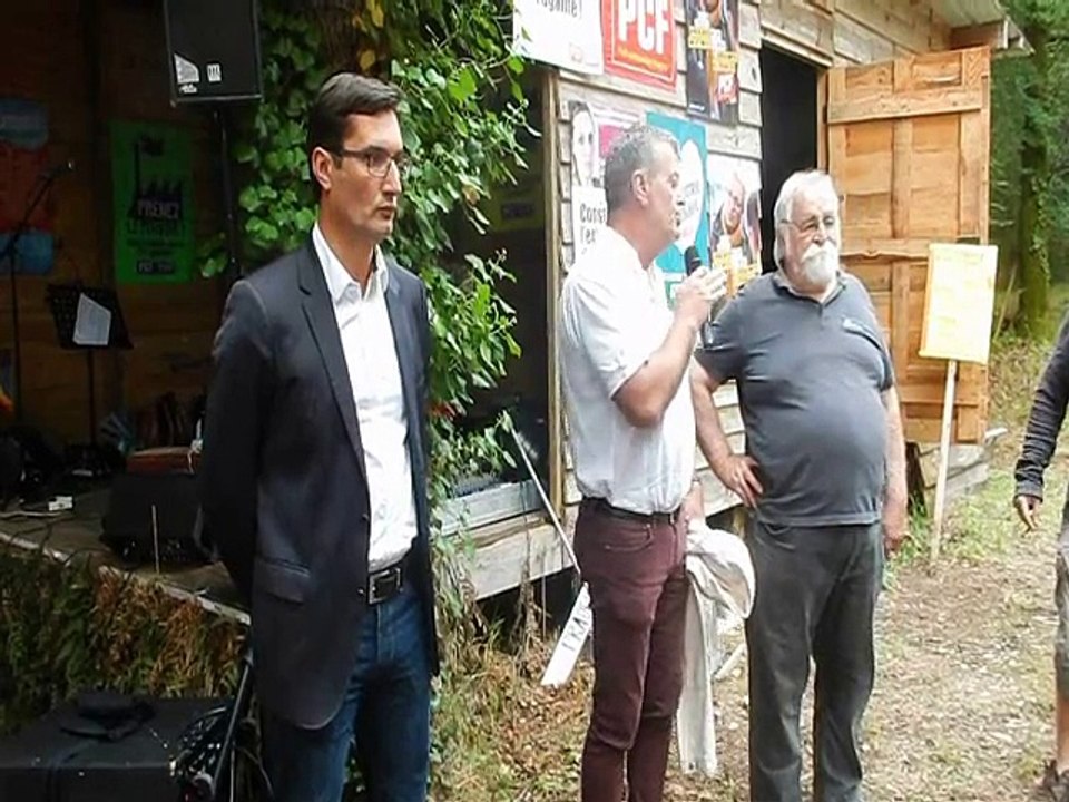 Discour de Laurent Péréa à la fête de Pradeloup