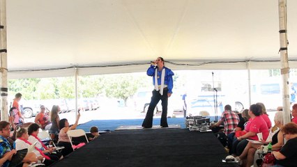 Brett LeSueur sings' It's Now Or Never' Elvis Week 2015