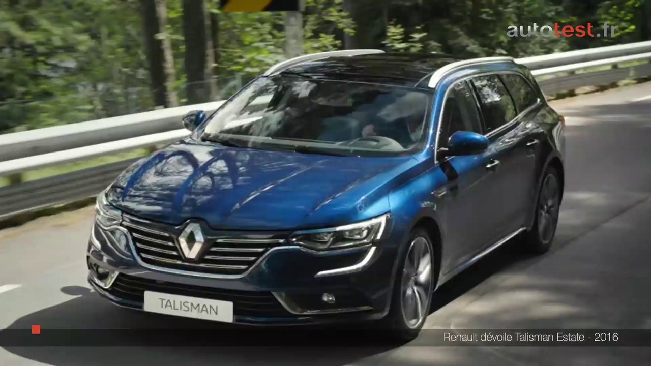 Nouvelle Talisman estate de Renault, c'est pour 2016